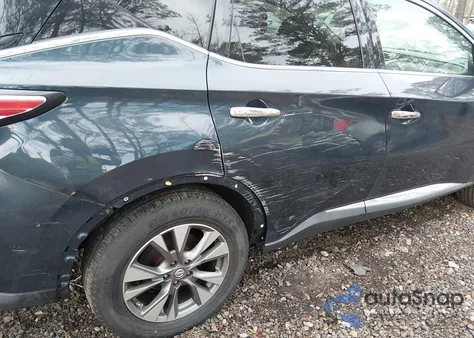 2018 Nissan Murano Sv из США, поврежденный, VIN 5N1AZ2MH7JN120352